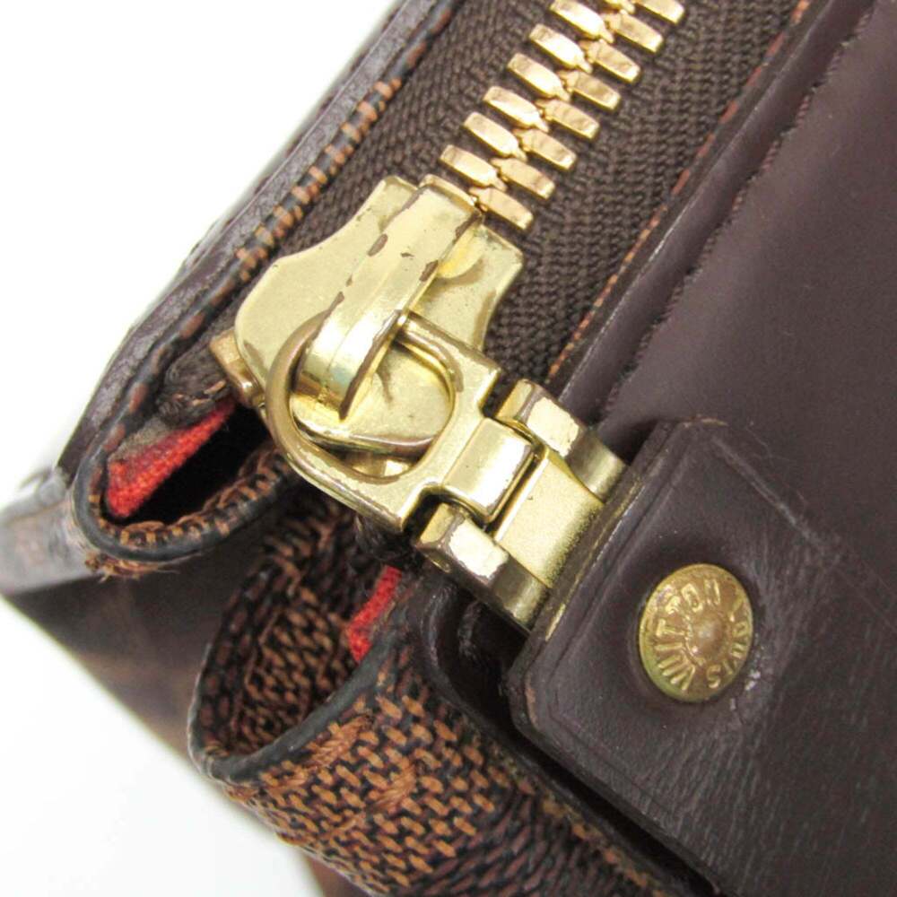 LOUIS VUITTON Authentic Brown Damier Boston Bag - Picture 15 of 16